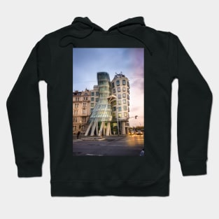 Dancing house or Fred and Ginger in Prague, Czech Republic Hoodie